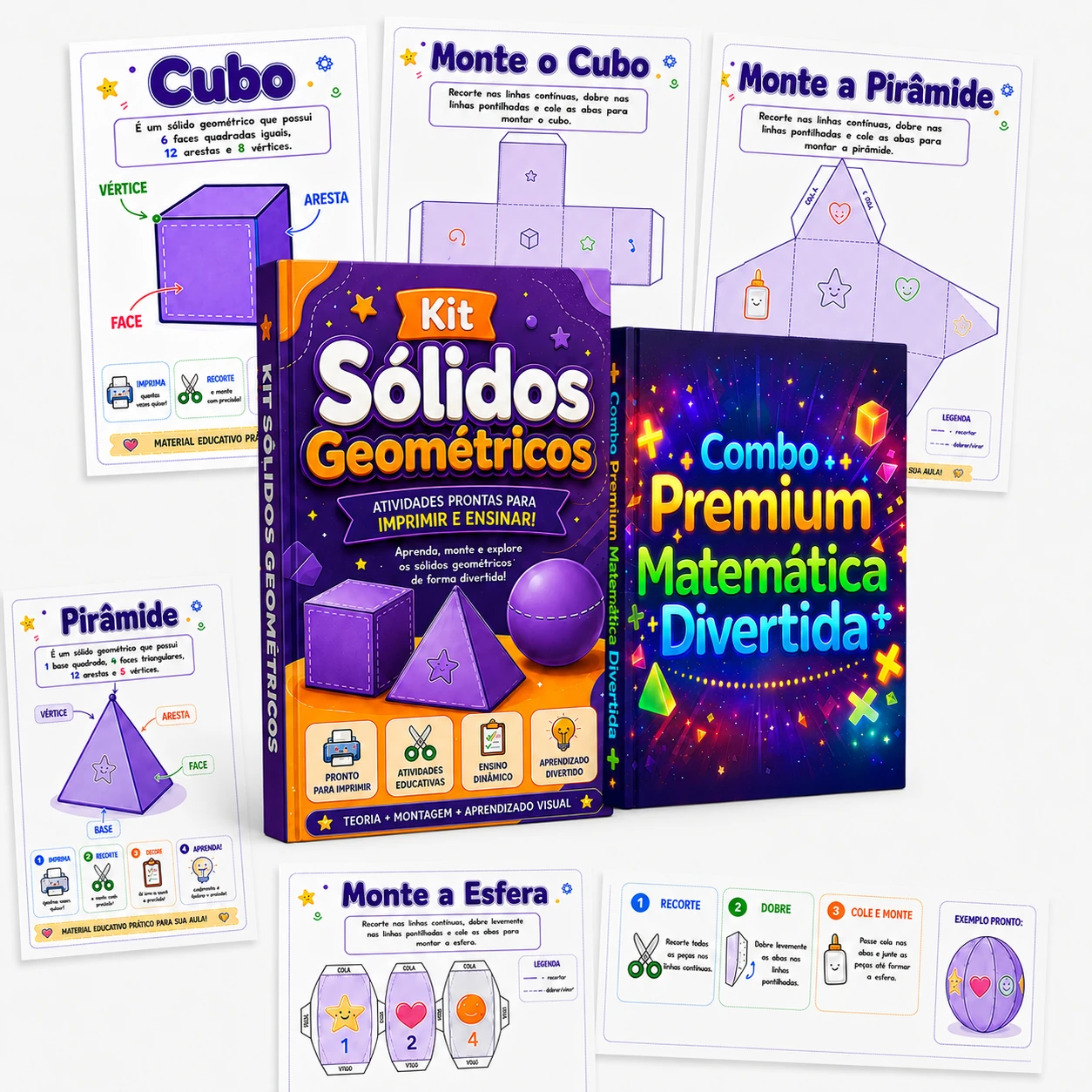 Kit Sólidos + 90 atividades extras